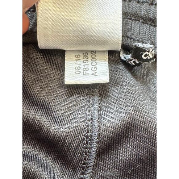 Adidas warm up track pants, Black, Purple & Yellow on sides; zippered bottoms - Picture 8 of 12